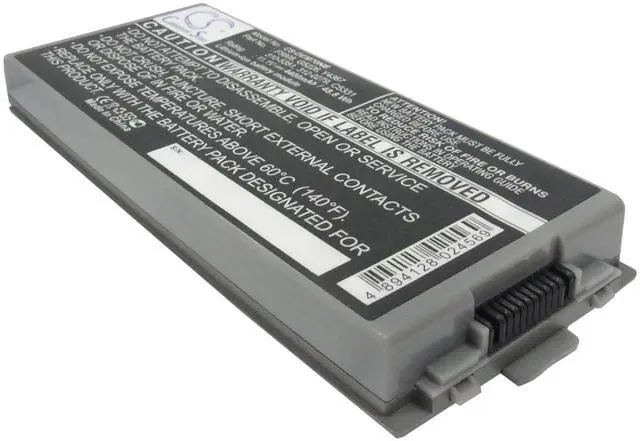 Main image of CS Replacement Battery for Dell Latitude D810,Precision M70 PN:310-5351,312-0279,C5331,F5608,G5226,Y4367 4400mAh / 48.84Wh