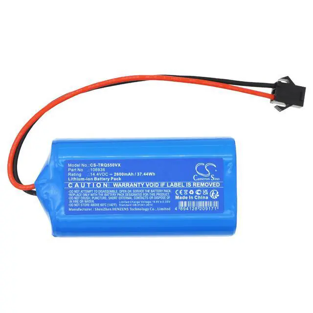 Alt view image 3 of 5 - CS Replacement Battery for Salente,lubluelu,Tesla G4,L6 PN: 2600mAh / 37.44Wh