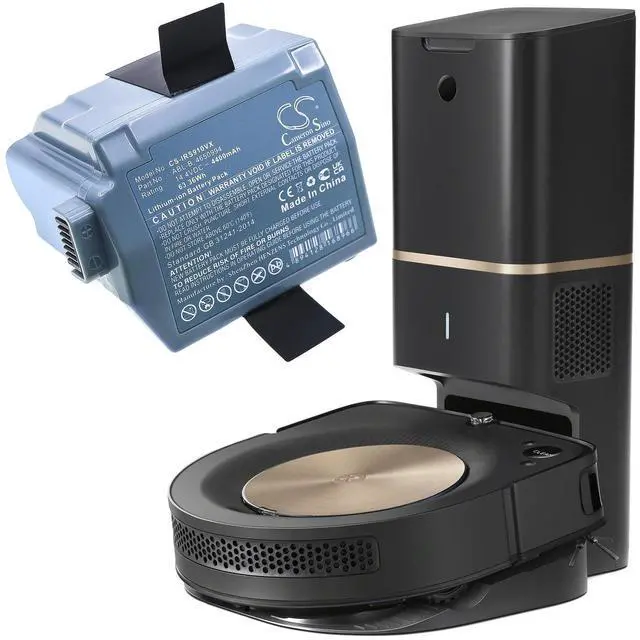 Alt view image 4 of 4 - CS Replacement Battery for iRobot Roomba S9,Roomba S9+,S955020 PN:ABL-B,4650994 4400mAh / 63.36Wh