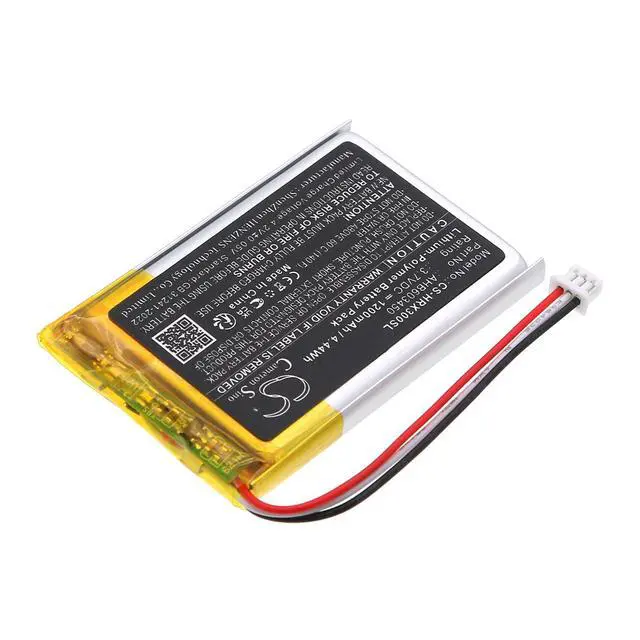 Alt view image 2 of 5 - CS Replacement Battery for HyperX Cloud III Wireless-Gaming Headset PN:AHB603450 1200mAh / 4.44Wh