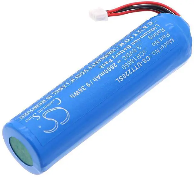 Alt view image 2 of 5 - CS Replacement Battery for UNI-T UTi220B,UTi220B Heavy Duty Thermal Camera,UTi22A,UTi22A Heavy D PN:ICR18650 2600mAh / 9.36Wh