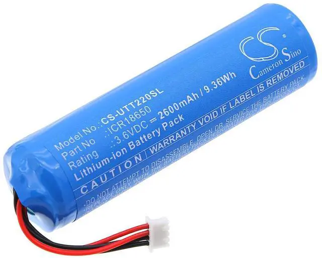 Main image of CS Replacement Battery for UNI-T UTi220B,UTi220B Heavy Duty Thermal Camera,UTi22A,UTi22A Heavy D PN:ICR18650 2600mAh / 9.36Wh