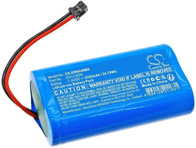 Main image of CS Replacement Battery for Vision LED DayLite,LED DayLite HDi PN:DVI-LEDS,DVI-LEDSC,OM0046 3350mAh / 24.79Wh