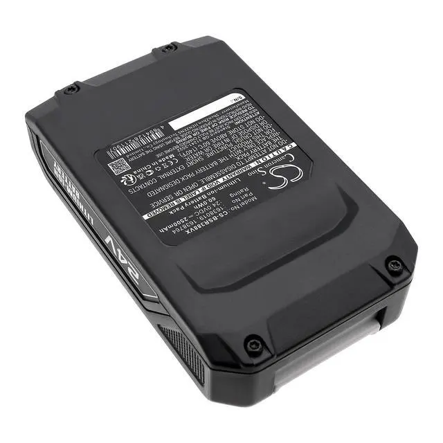 Alt view image 2 of 5 - CS Replacement Battery for Bissell 3789,3797W,3789U,Cleanview XR Stick Vacuum,3797V,3789X,3797 PN:1638019,1638 2500mAh / 60Wh