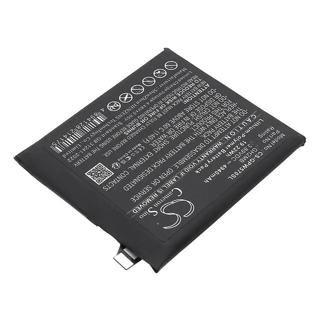 Alt view image 2 of 5 - CS Replacement Battery for Google GQ57S,GZC4K,Pixel 9 Pro XL PN:G949-01033-00,GH2MB 4940mAh / 19.22Wh