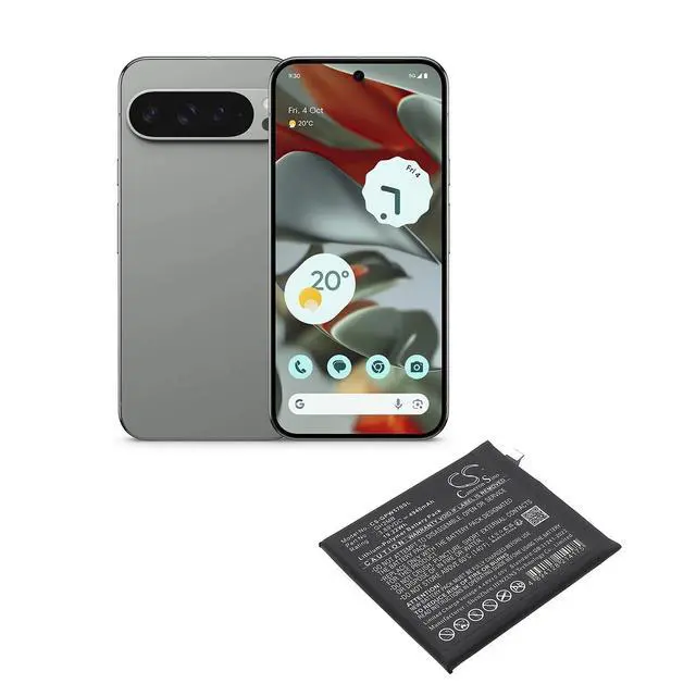 Alt view image 5 of 5 - CS Replacement Battery for Google GQ57S,GZC4K,Pixel 9 Pro XL PN:G949-01033-00,GH2MB 4940mAh / 19.22Wh