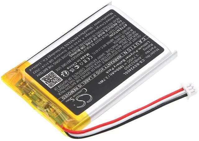 Alt view image 2 of 5 - CS Replacement Battery for Babysense V24R Video Baby Monitor PN:AHB523450 1000mAh / 3.7Wh