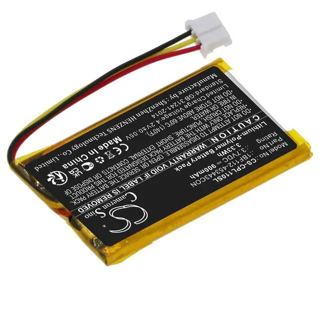 Alt view image 2 of 5 - CS Replacement Battery for CalAmp LMU-1100,LMU-1200,LMU-2600,LMU-2700,LMU-4200,LMU-4500,L PN:1BF112-453443CON 900mAh / 3.33Wh