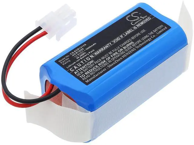 Main image of CS Replacement Battery for Silvercrest,Ecovacs,Zaco,ETA,Dibea,Ilife,Evolveo SSR1,SSRA1 PN: 2600mAh / 38.48Wh