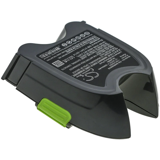 Alt view image 2 of 5 - CS Replacement Battery for Gtech Multi MK2,Multi MK2 K9,ATF011,Power Floor MK1,Power Floor MK1 K9 PN:1301A0002 2500mAh / 54Wh
