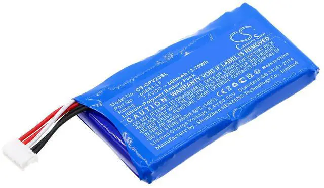 Main image of CS Replacement Battery for Canon PV123,iNSPiC,PV-123A PN:p0884-LF 500mAh / 3.7Wh