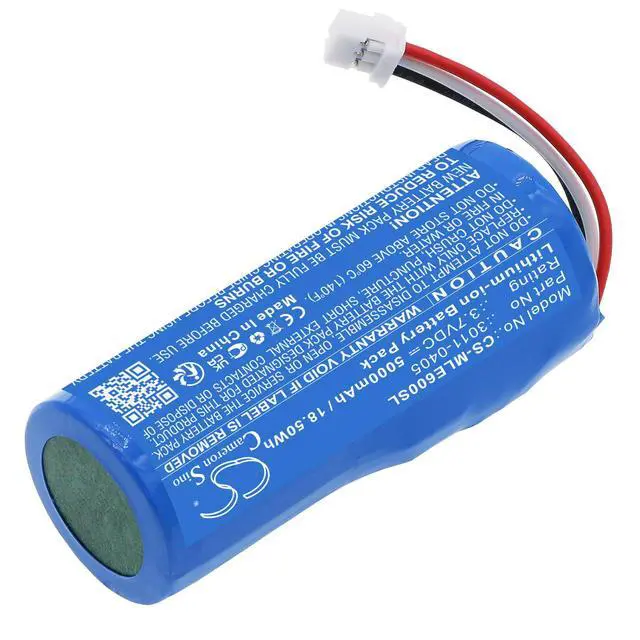 Alt view image 2 of 5 - CS Replacement Battery for Minelab Equinox 600,Equinox 800 PN:3011-0405 5000mAh / 18.5Wh