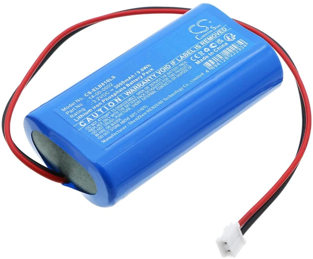 Main image of CS Replacement Battery for EluBat 275810 PN:14-00-0002 3000mAh / 9.6Wh