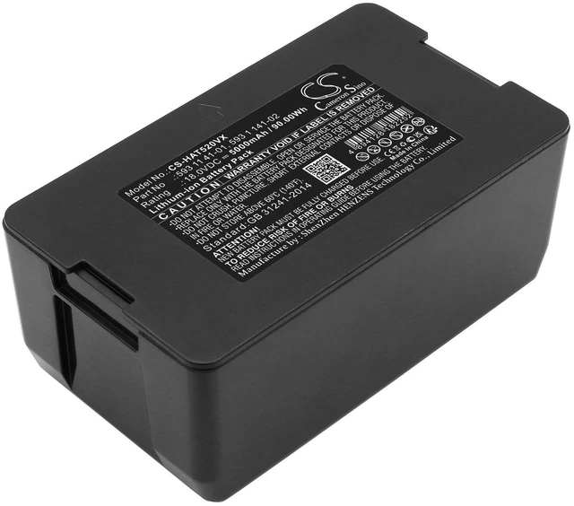 Main image of CS Replacement Battery for Husqvarna Automower 430XH 2019, Automower 450X 2019, Automower 450 PN:529 60 68-01 5000mAh / 90Wh