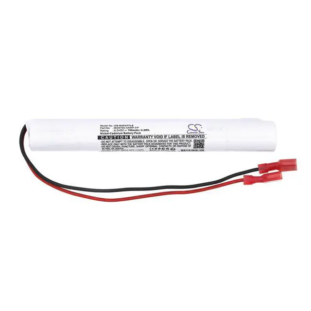 Alt view image 3 of 5 - CS Replacement Battery for Kaufel 002277 PN:BGN700-5AWP-FP 700mAh / 4.2Wh