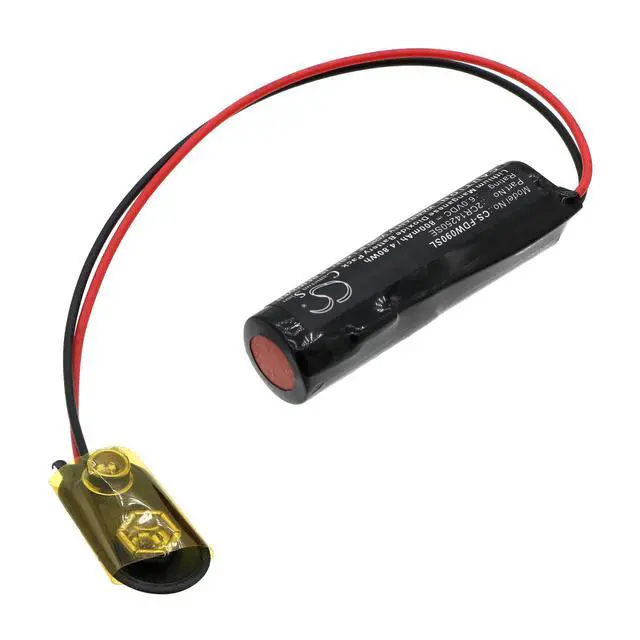 Alt view image 2 of 4 - CS Replacement Battery for FDK,Bosch 1070085767-102,F098218,11929GW,GEW11-W09,50111701 PN:2CR14250SE 800mAh / 4.8Wh