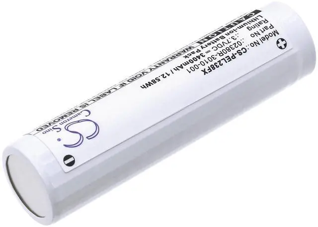 Alt view image 2 of 3 - CS Replacement Battery for Pelican 7610 Tactical Flashlight,7620 Tactical Flashlight,50 PN:02380R-3010-000E 3400mAh / 12.58Wh