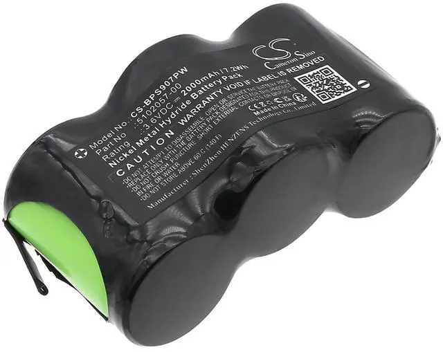 Main image of CS Replacement Battery for Black & Decker 9078,9078 Type 1 PN:5102057-00 2000mAh / 7.2Wh