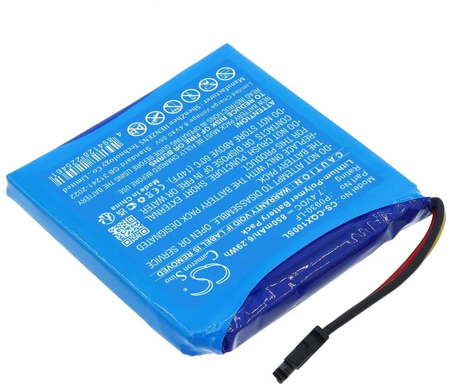 Alt view image 2 of 5 - CS Replacement Battery for Canon Selphy QX10 PN:P0930-LF 850mAh / 6.29Wh