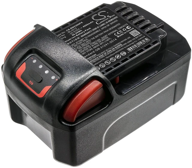 Main image of CS Replacement Battery for Ingersoll Rand IQV20,IRC-W7150,IRTW7150,IRW7150,IRC-W7150-K2,IRTW7150-K2, PN:BL2012 4000mAh / 80Wh