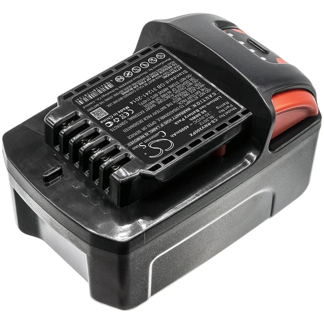 Alt view image 2 of 3 - CS Replacement Battery for Ingersoll Rand IQV20,IRC-W7150,IRTW7150,IRW7150,IRC-W7150-K2,IRTW7150-K2, PN:BL2012 4000mAh / 80Wh