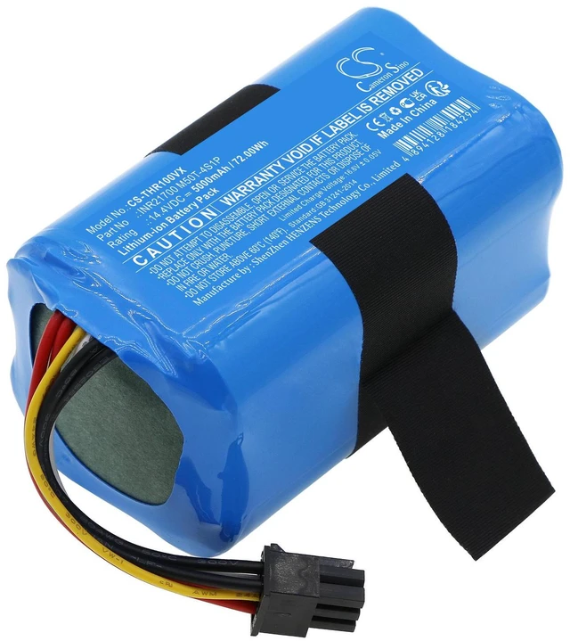 Main image of CS Replacement Battery for 360 QH100003,S10,X100,X100 Max PN:INR21700 M50T-4S1P,INR21700M50T-4S1P,N033-4S1P 5000mAh / 72Wh