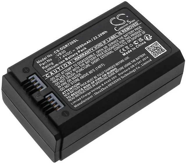 Main image of CS Replacement Battery for GODOX V1 Pro,V850 ,V860 ,MF-R76,Ring 72,AD100 Pro PN:VB30 3000mAh / 22.2Wh