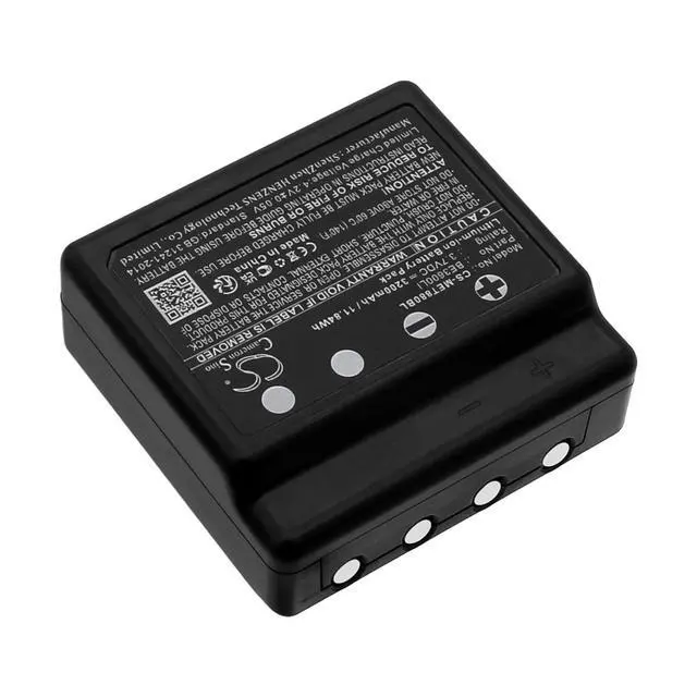 Alt view image 2 of 5 - CS Replacement Battery for IMET M880 KRON,ZED,THOR2,ZEUS2,THOR2 DG Transmitters,ZEUS2 DG Transm PN:BE3600LI 3200mAh / 11.84Wh