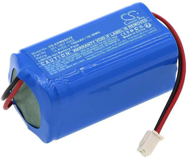 Main image of CS Replacement Battery for Ecovacs W1 Pro,W880,W980,Winbot 880,Winbot W1,Winbot W1 Pro B,Wi PN:201-1907-0302 700mAh / 10.36Wh