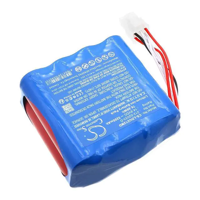 Alt view image 2 of 5 - CS Replacement Battery for Laerdal Nursing Anne Simulator,SimMan 3G,SimMan 3G Mystic Patient PN:212-02033-D 5200mAh / 76.96Wh