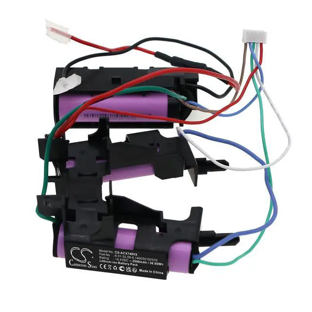 Alt view image 3 of 5 - CS Replacement Battery for AEG CX7230,CX72HO2,AG 3103 90094081700,AG 3103 90094081500,AG 3105 PN:6.01.52.06-0 2500mAh / 36Wh