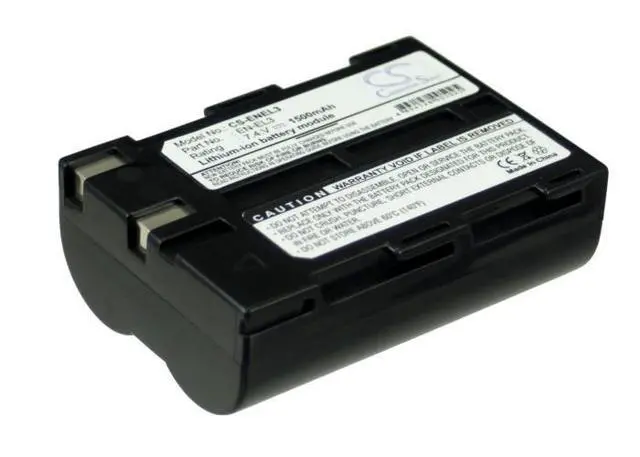 Alt view image 4 of 5 - CS Replacement Battery for NiKon D100,D100 SLR,D50,D70,D70s PN:EN-EL3,EN-EL3a 1300mAh / 9.62Wh