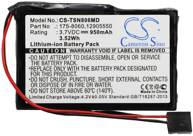 Main image of CS Replacement Battery for Finnpipette,Thermo Scientific Novus Single,Multichannel pipettes PN:12905550 950mAh / 3.52Wh