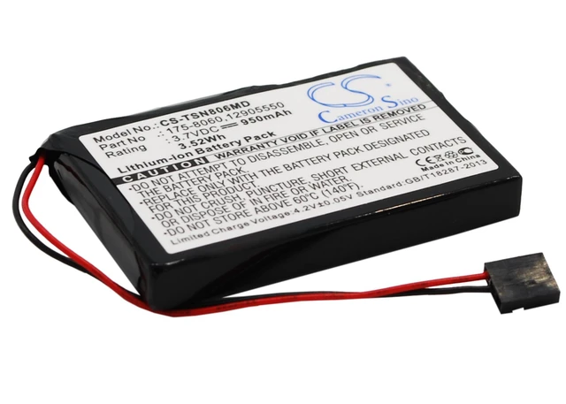 Alt view image 2 of 5 - CS Replacement Battery for Finnpipette,Thermo Scientific Novus Single,Multichannel pipettes PN:12905550 950mAh / 3.52Wh