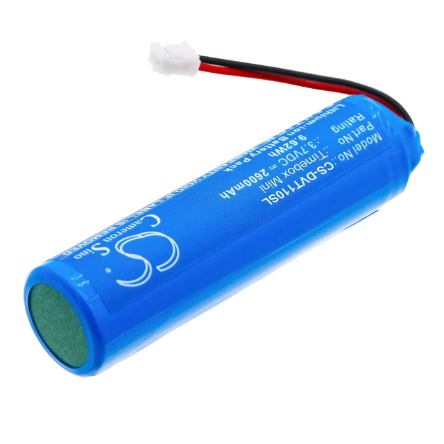 Alt view image 2 of 5 - CS Replacement Battery for Divoom Timebox Mini,Timebox-Mini PN: 2600mAh / 9.62Wh
