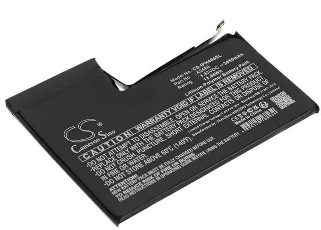 Main image of CS Replacement Battery for Apple iPhone 12 Pro Max PN:A2466 3650mAh / 13.98Wh