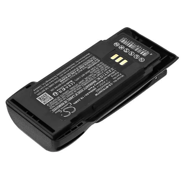 Alt view image 2 of 5 - CS Replacement Battery for Motorola R2 PN:PMNN4598A,PMNN4600A 2600mAh / 19.24Wh