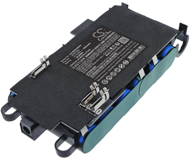 Main image of CS Replacement Battery for Shark IX140H,IX141H,IZ340H PN:XFBT650 1800mAh / 38.88Wh