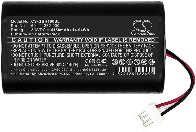 Alt view image 3 of 5 - CS Replacement Battery for GoPro Karma Remote Control,KWBH1 PN:601-11232-000 /