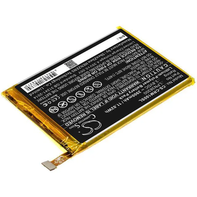 Alt view image 2 of 4 - CS Replacement Battery for Crosscall Trekker M1 PN:LPN38300 2900mAh / 11.02Wh