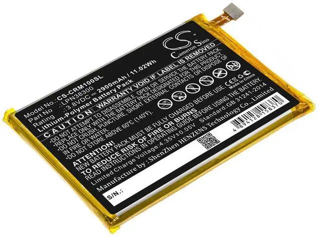 Main image of CS Replacement Battery for Crosscall Trekker M1 PN:LPN38300 2900mAh / 11.02Wh