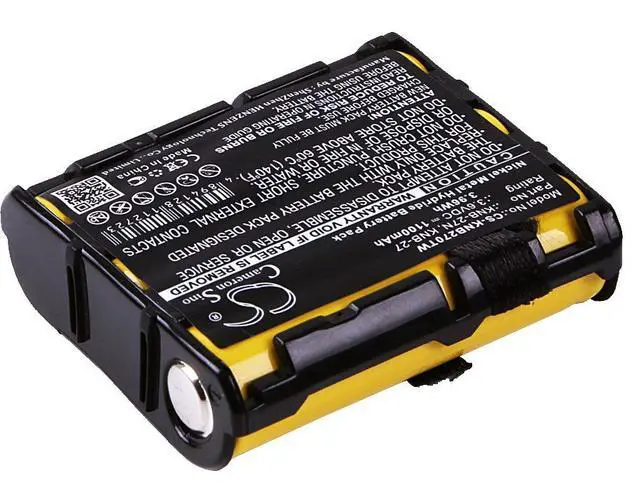 Alt view image 2 of 5 - CS Replacement Battery for Kenwood TK-3130,TK-3131 PN:KNB-27N,KNB-27 1100mAh / 3.96Wh
