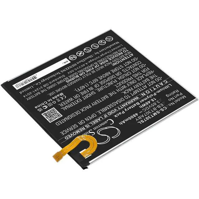 Alt view image 2 of 5 - CS Replacement Battery for Samsung Galaxy Tab A 8.4 2020,SM-T307U PN:EB-BT307ABY 4800mAh / 18.48Wh