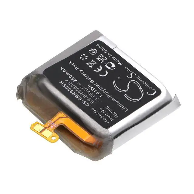 Alt view image 2 of 4 - CS Replacement Battery for Samsung Galaxy Watch 6 Classic 43mm,SM-R950,SM-R955 PN:GH43-05160A,EB-BR955ABY 260mAh / 1.01Wh