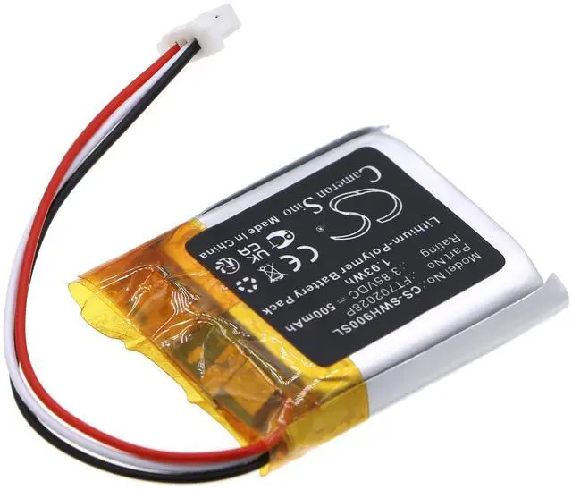 Alt view image 2 of 5 - CS Replacement Battery for Sony Inzone H9,WF1000XM4 Charging Case,WH-CH720N,WH-XB910N,WH-XB910 PN:FT702028P,S 500mAh / 1.93Wh