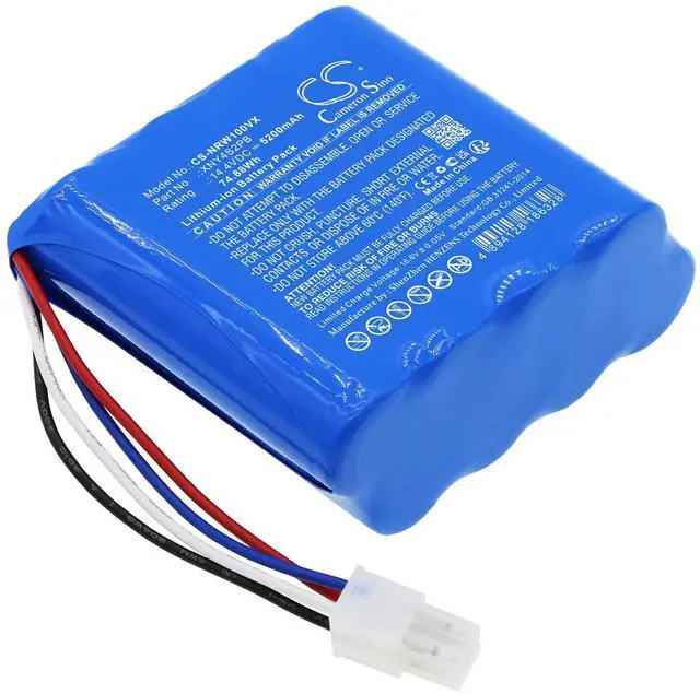 Main image of CS Replacement Battery for NARWAL J1,J2,YJCC001,YJCC010,T10,YJCC007,YJCC003 PN:XNY4S2PB,C392-C1-4S2P,C392-C 5200mAh / 74.88Wh