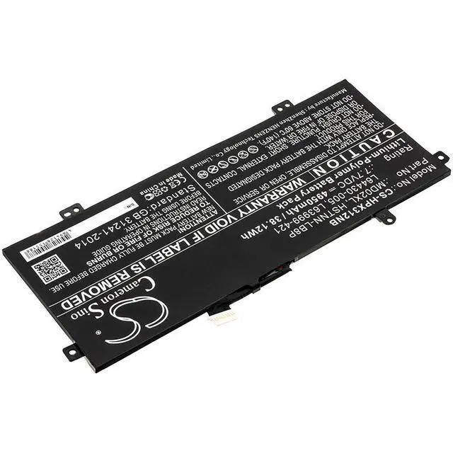 Alt view image 2 of 4 - CS Replacement Battery for HP Chromebook X360 12B-CA0000NG,Chromebook X360 12B-CA0000NS,Chrom PN:HSTNN-LB8P 4950mAh / 38.12Wh