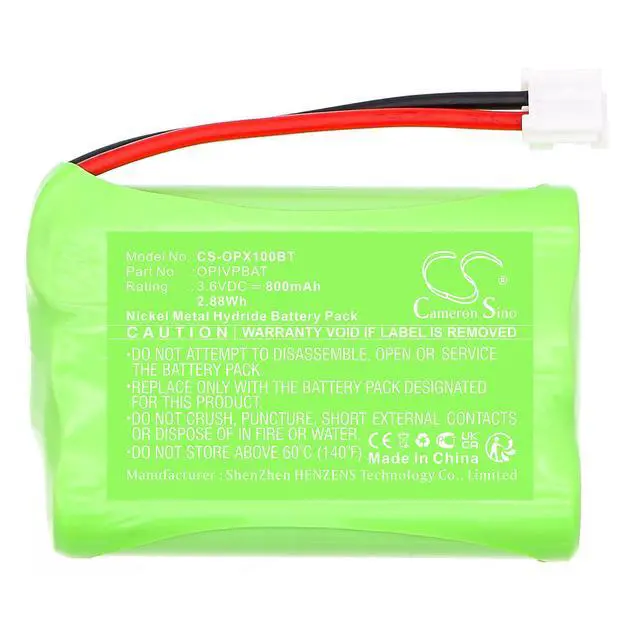 Alt view image 3 of 5 - CS Replacement Battery for Optex iVision+ handheld monitor PN:OPIVPBAT 800mAh / 2.88Wh