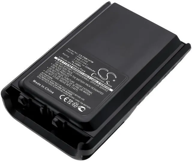 Main image of CS Replacement Battery for Vertex Standard VX-230,VX-231L,VX-234,VX230,VX231L,VX234,VX-231 PN:FNB-V104,FNB- 2200mAh / 16.28Wh