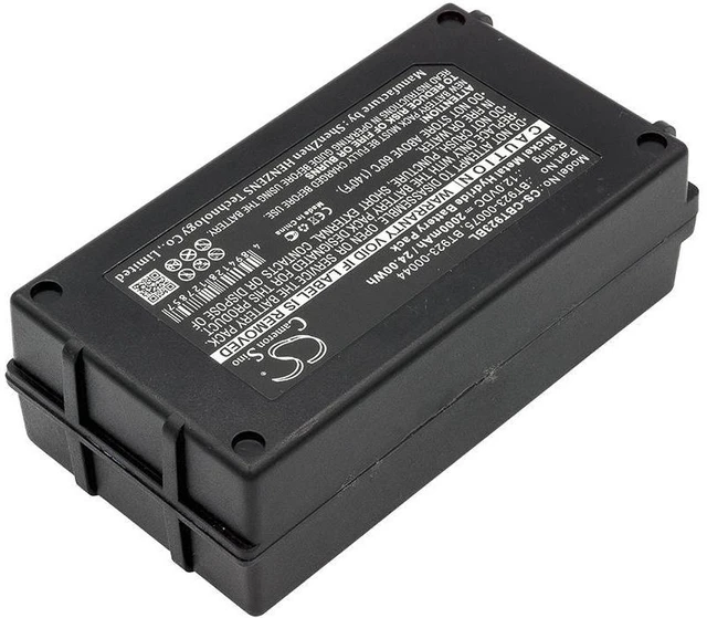 Alt view image 2 of 3 - CS Replacement Battery for Laird Cattron Theimeg Easy,Mini,TC100,TC200,TH-EC30,TH-EC40 PN:BT923-00075 2000mAh / 24Wh